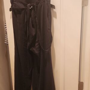 Women's 18wp Black Wide Leg Pants